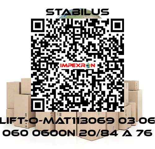 LIFT-O-MAT113069 03 06 060 0600N 20/84 A 76 Stabilus