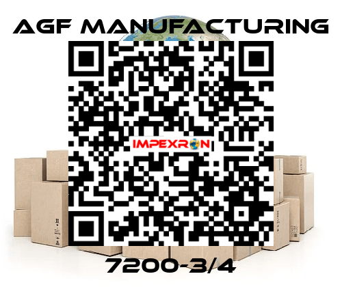 7200-3/4 Agf Manufacturing