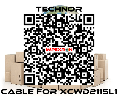 Cable for XCWD2115L1 TECHNOR