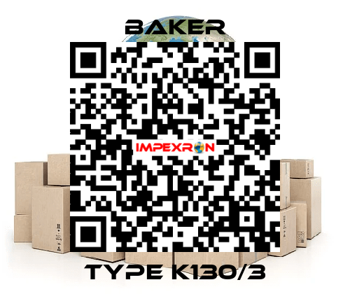 Type K130/3 BAKER