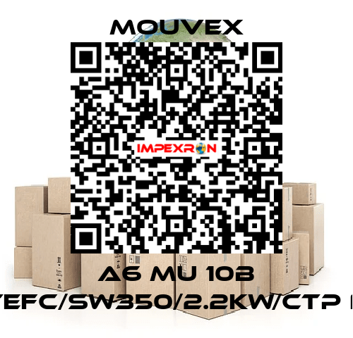 A6 MU 10B TEFC/SW350/2.2KW/CTP N MOUVEX