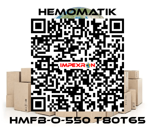 HMFB-O-550 T80T65 Hemomatik