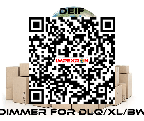 Dimmer for DLQ/XL/BW Deif