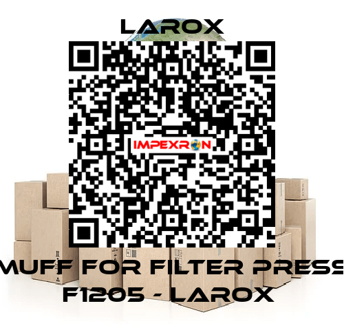 muff for Filter press F1205 - Larox  Larox